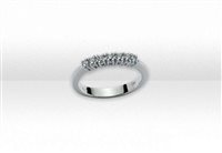 Anello Miluna Donna Fedina in Oro bianco Diamante 2.0 Ct LID1355-D14-14 - LID1355-D14-14